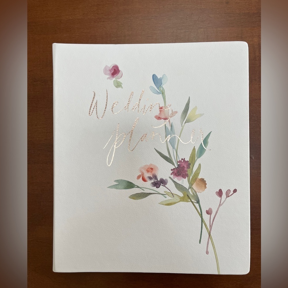 NWT Wedding Planner journal